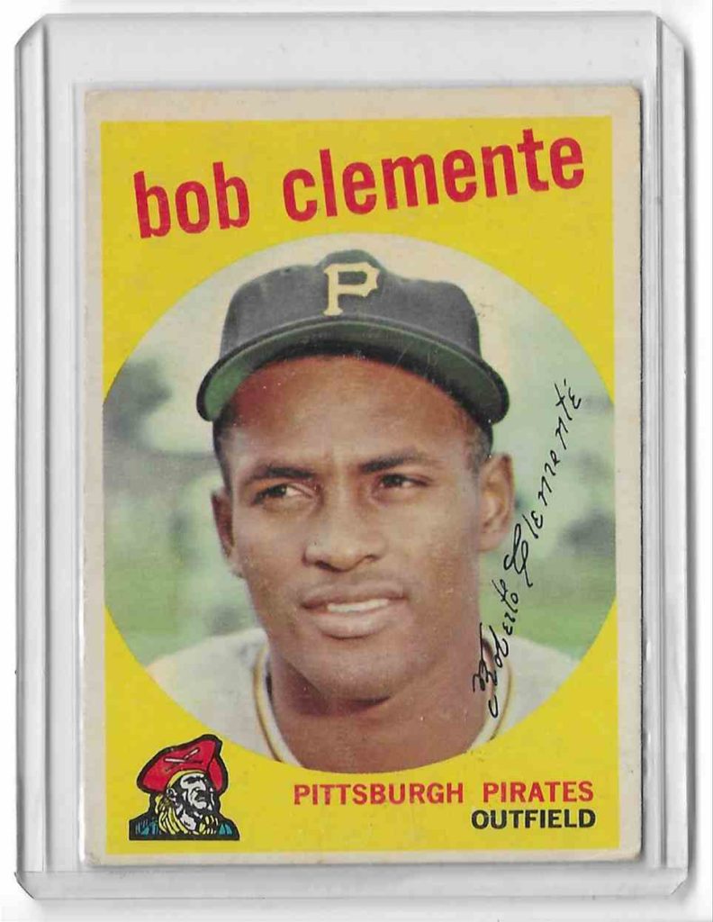 1959 Topps 478 Roberto Clemente